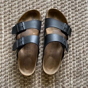 Black Birkenstock sandals
